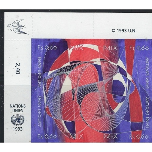 United Nations Geneva 239a MNH 1993 Intl Peace Day (an1155)