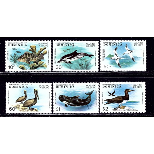 Dominica 618-23 MNH 1979 Wildlife Conservation    (ap2309)