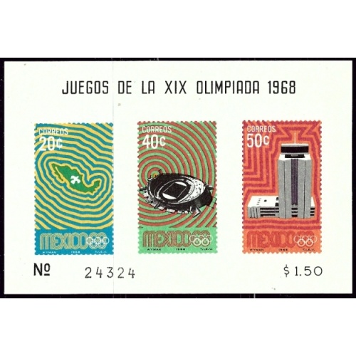 Mexico 998a MNH 1968 Olympics (an9757)