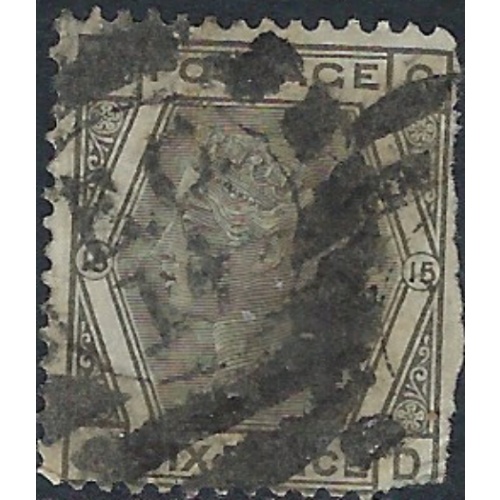 Great Britain 62 Used Plate 16 1873 issue; trimmed one side (ak5785)