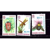 Indonesia B223-25 MH 1970 Insects