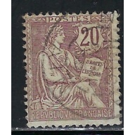 France 135 Used 1902 issue (an7312)