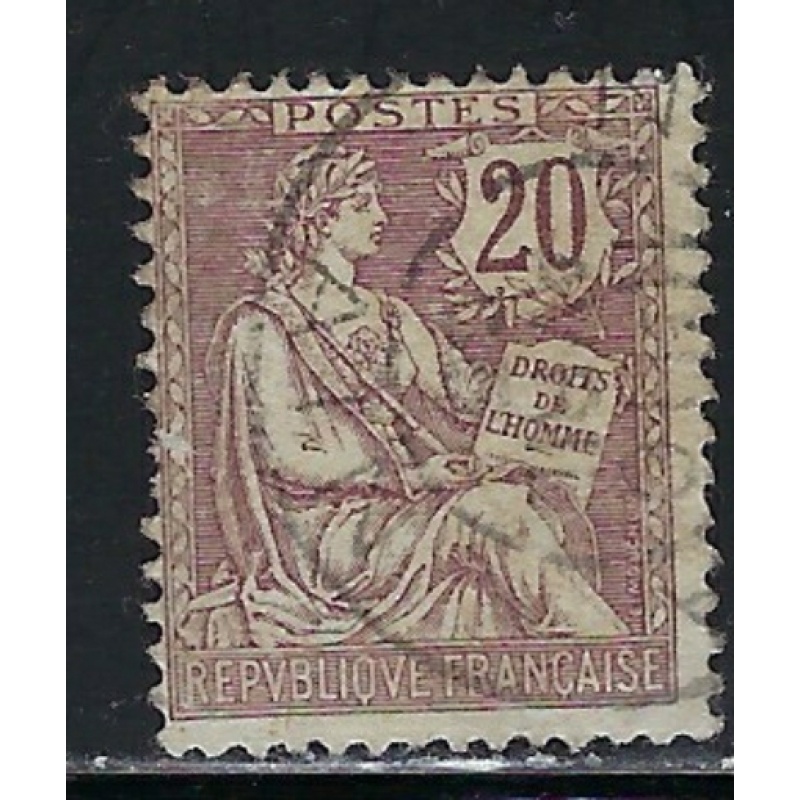 France 135 Used 1902 issue (an7312)