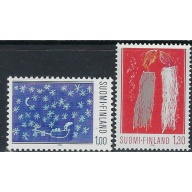 Finland 685-86 MNH 1983 Christmas (ak5713)