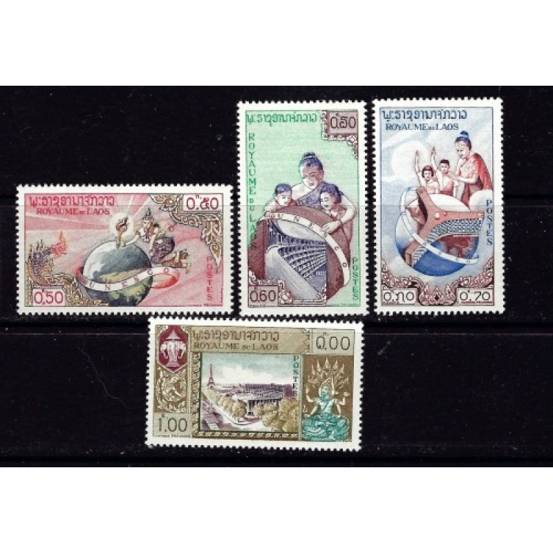 Laos 48-51 NH 1958 set