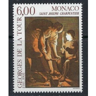 Monaco 1888 MNH 1993 Painting (ak3176)