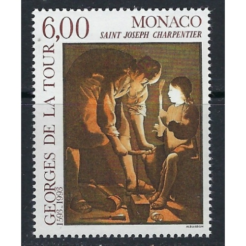 Monaco 1888 MNH 1993 Painting (ak3176)
