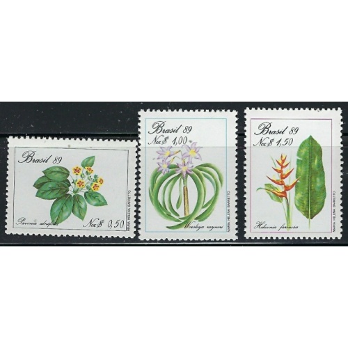 Brazil 2168-70 MNH 1989 set (an3422)