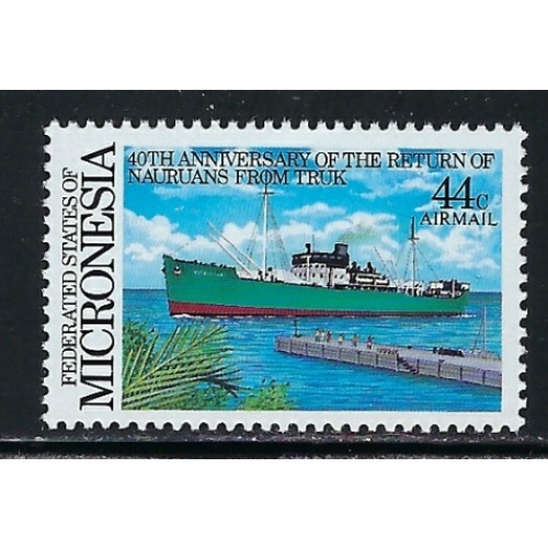 Micronesia C20 MNH 1986 Ship (an5101)