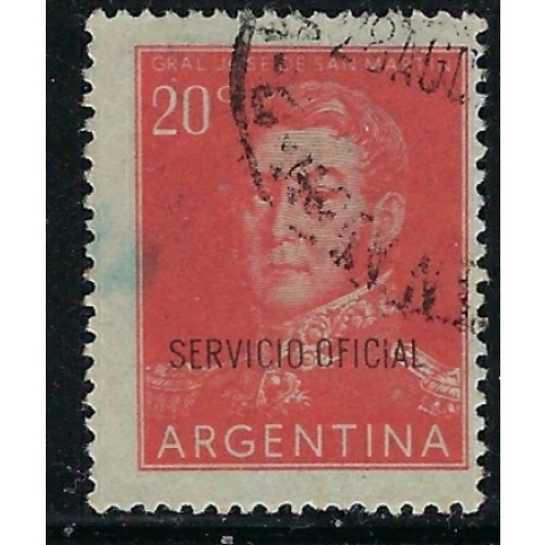 Argentina O95 Used 1954 issue (ak5623)