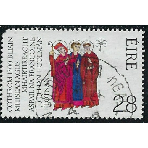 Ireland 748 Used 1989 issue  rounded corner (fe2580)
