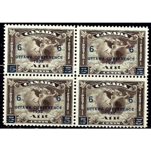 Canada C4 MNH 1932 Block of 4 (ak1859)