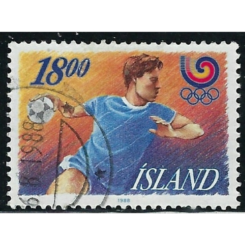 Iceland 662 Used 1988 issue (fe5631)
