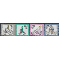 Germany Berlin 9NB223-26 MNH 1985 Bicycles (ak6390)