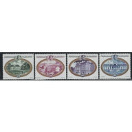 Liechtenstein 624-27 MNH 1977 Castles (an6017)