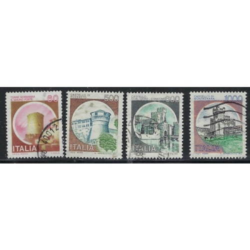 Italy 1413;1426;1427;1431 Used 1980 issues (an3209)