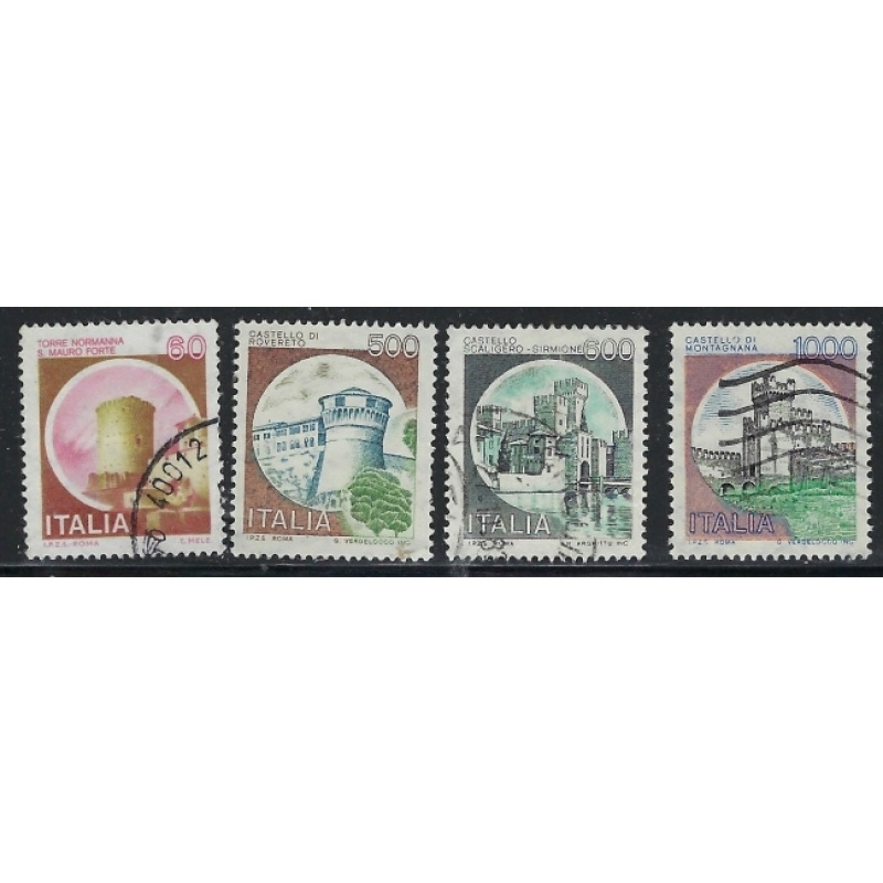 Italy 1413;1426;1427;1431 Used 1980 issues (an3209)