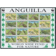 Anguilla 969 Full Sheet MNH 1997 Iguanas - USA SHIPMENT ONLY (fe9052)
