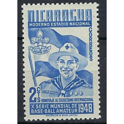 Nicaragua 718 MH 1949 issue (an8132)