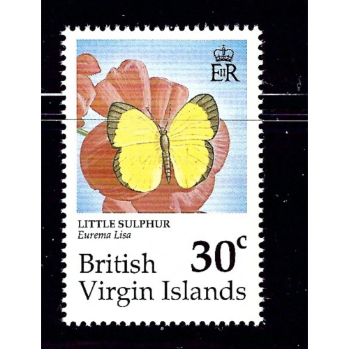Virgin Is 716 MNH 1991 Butterflies