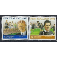New Zealand B137-38 MNH 1990 set (ak2716)