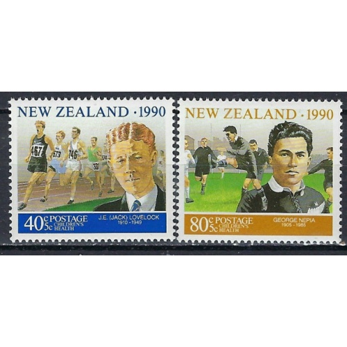 New Zealand B137-38 MNH 1990 set (ak2716)