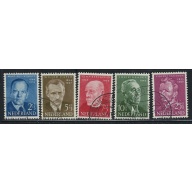 Netherlands B264-68 Used 1954 set (an6591)
