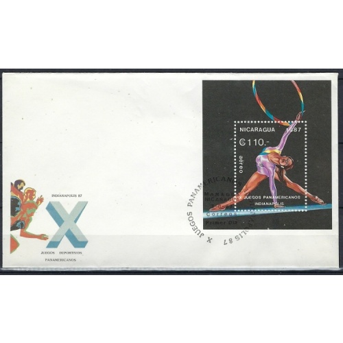 Nicaragua 1653 on First Day Cover  (an9891)