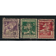 Switzerland B4-6 Used 1916 set (an4491)