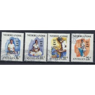 Netherlands Antilles B73-76 Used 1966 set (ak2356)