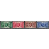 Great Britain 226-29 MNH 1935 KGV Silver Jubilee (ak6612)