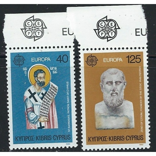 Cyprus 533-34 MNH 1980 Europa (fe8815)