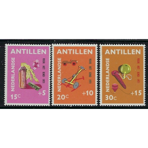 Netherlands Antilles B113-15 MLH 1971 set (fe8123)
