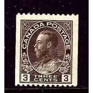 Canada 134 MH 1921 Coil Single    (ap5739)