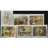 Venezuela 899-901; C927-29 MNH 1966 set; rounded corner on 900 (ak5662)
