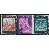 French Andorra 178-80 MNH 1967 set (ak6585)