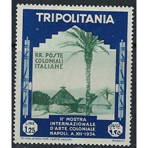 Tripolitania 78 MH 1934 issue (ak3212)