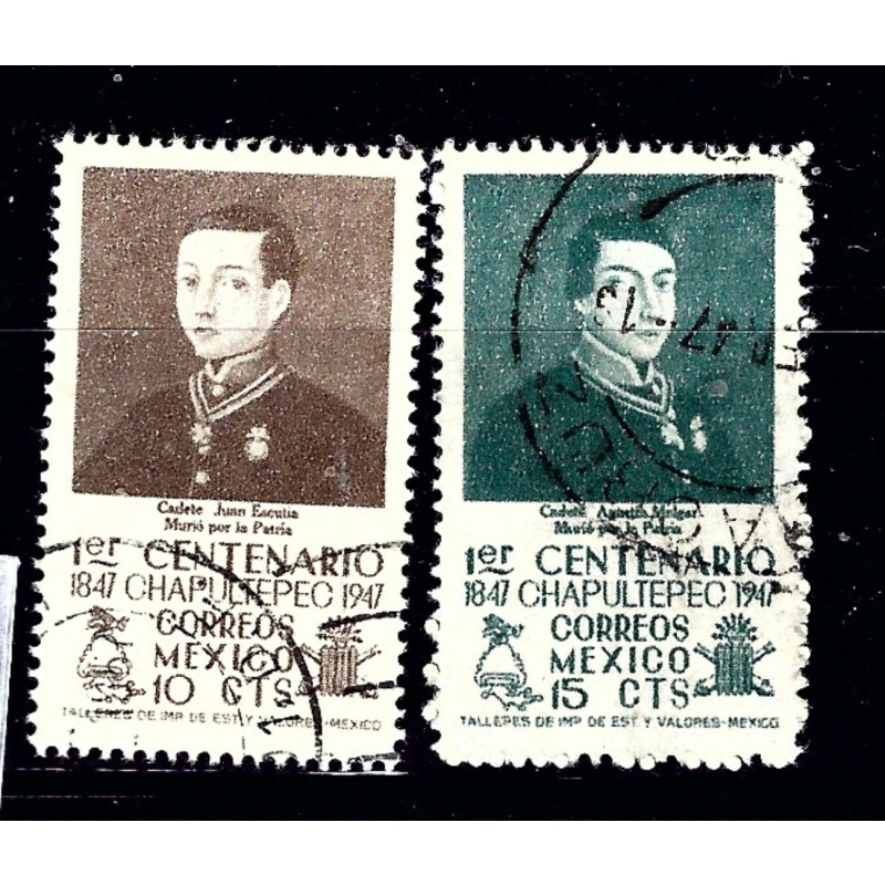Mexico 832-33 Used 1947 issues      (P93)