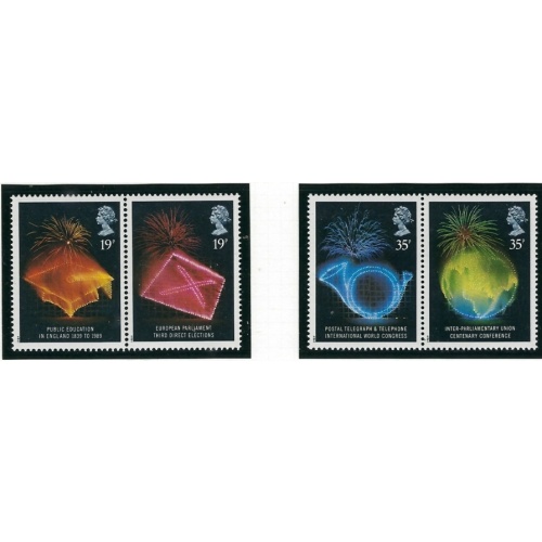 Great Britain 1252-55 MNH 1989 set (ha1320)
