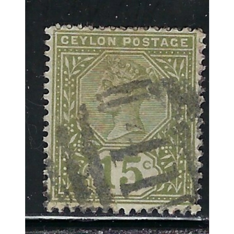 Ceylon 136 Used 1886 issue (an5213)