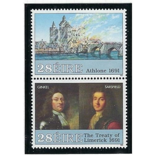 Ireland 835a MNH 1991 Pair (an8589)
