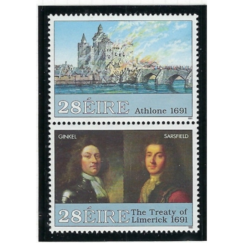 Ireland 835a MNH 1991 Pair (an8589)