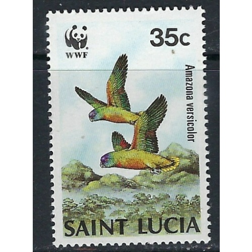 St Lucia 903 MNH 1987 Parrot (ak3245)