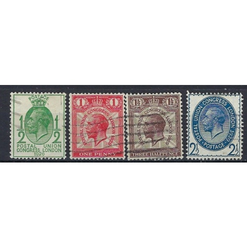 Great Britain 205-08 Used 1929 set (an7967)