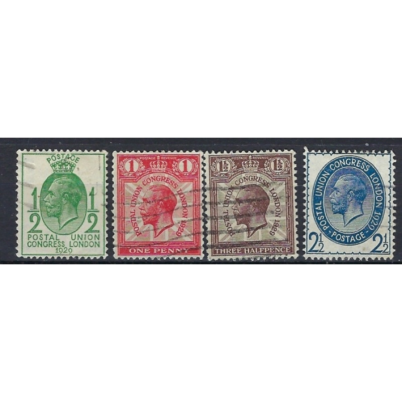 Great Britain 205-08 Used 1929 set (an7967)
