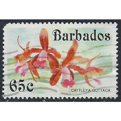 Barbados 827 Used 1992 issue; rounded corner (ak3325)