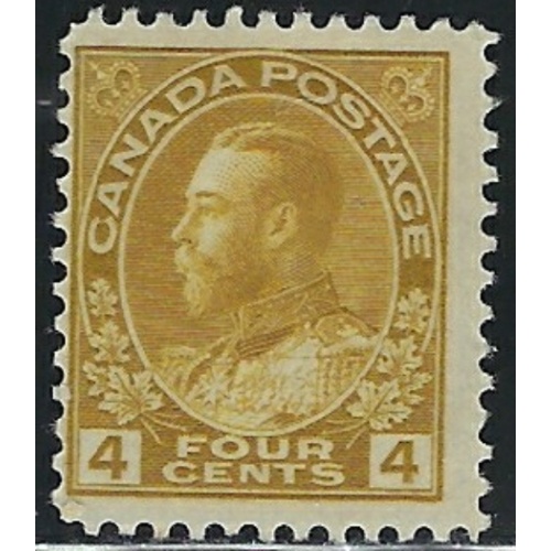 Canada 110 MH 1922 issue; penciled numbers on back (an3816)