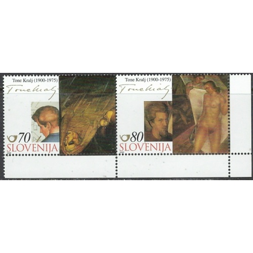 Slovenia 429 MNH 2000 Paintings (an3549)