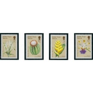 British Virgin Is 585-88 MNH 1987 Botanical Gardens (an6685)