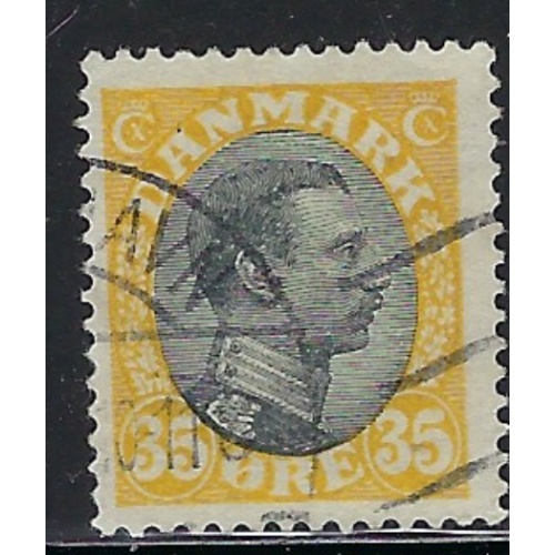 Denmark 114 Used 1913 issue (an7485)